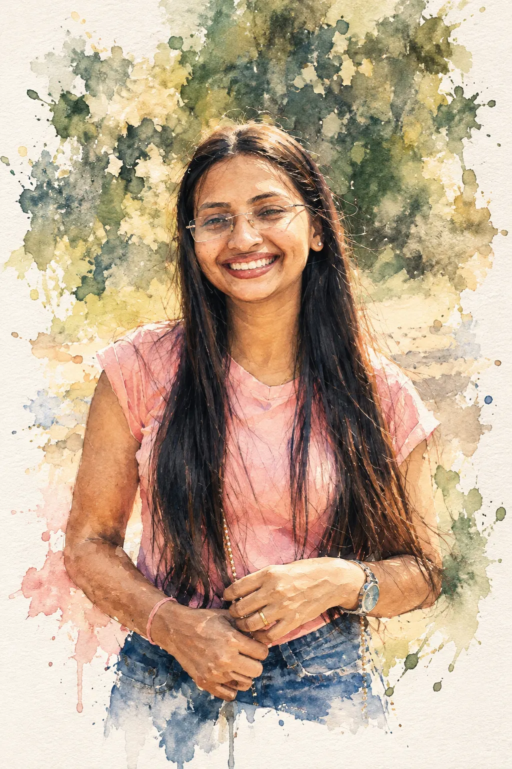 Watercolour Portrait